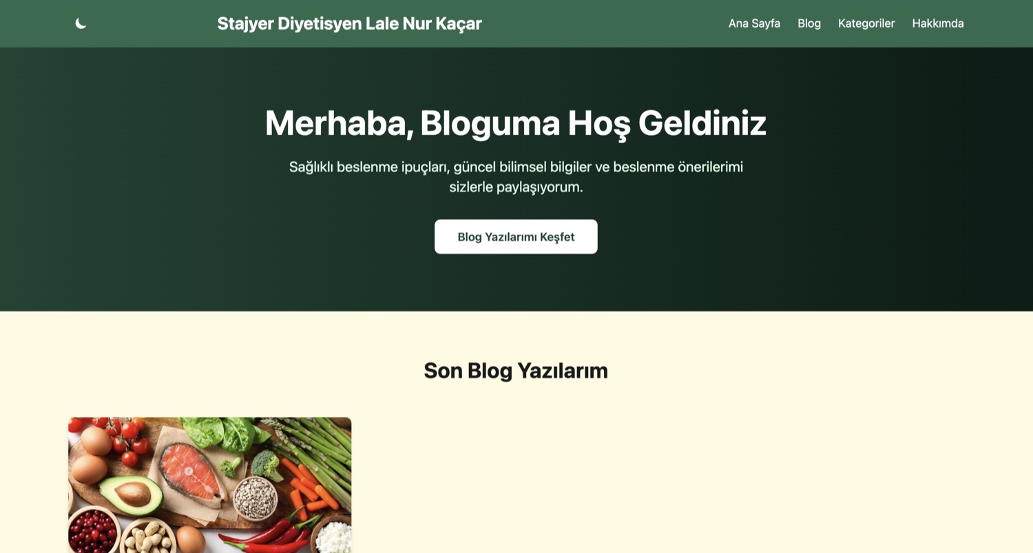 Blog Ana Sayfası